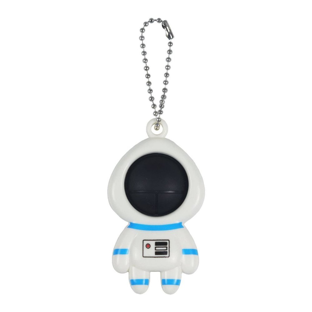 4 Piece of Astronaut Pop It Easter Fidgets Keychains